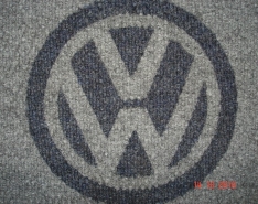  «Volkswagen» – логотип фирменный, грязезащитных покрытий